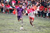রাজশাহী জেলা প্রশাসক  গোল্ডকাপ ফুটবলের সেমিতে পুঠিয়া