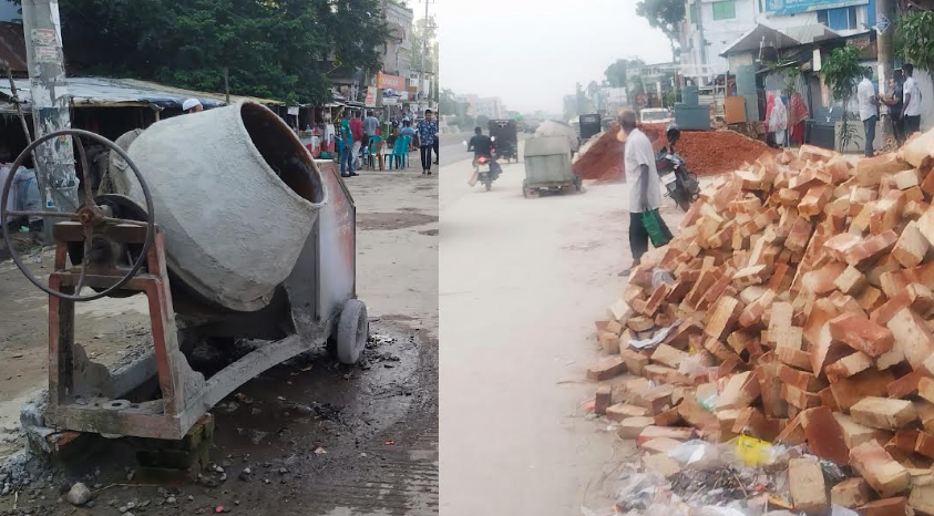 শেরপুরে মহাসড়ক এখন মরণফাঁদ, প্রশাসনের হস্তক্ষেপ চায় জনসাধারণ
