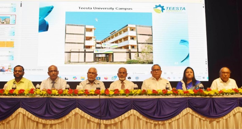 রংপুরে তিস্তা বিশ্ববিদ্যালয়ের চতুর্থ ব্যাচের নবীনবরণ অনুষ্ঠিত