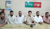 মাদক ব্যবসা নিয়ে প্রকাশিত সংবাদের প্রতিবাদে বগুড়ায় সংবাদ সম্মেলন