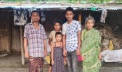 পড়াশোনার স্বপ্ন থমকে যেতে বসেছে অসহায় দুই ভাই-বোনের