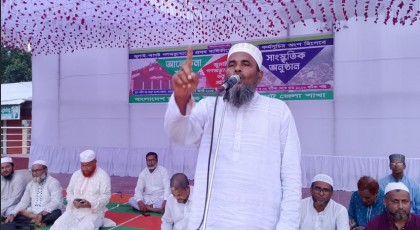 জয়পুরহাটে জুলাই-আগস্ট গণঅভ্যুত্থানের প্রথম বার্ষিকীতে জামায়াতের উদ্যোগে গণঅভ্যুত্থানের উপর ডকুমেন্টারী প্রদর্শনী ও সাংস্কৃতিক অনুষ্ঠান