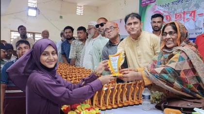 মান্দায় জিপিএ-৫ প্রাপ্ত ৩৪৯ কৃতি শিক্ষার্থীর সংবর্ধনা