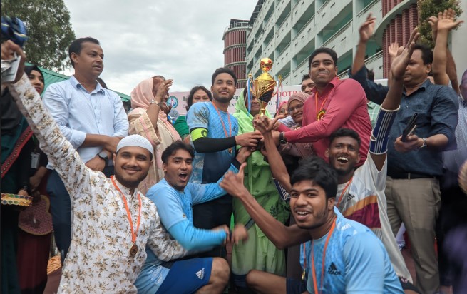 জোবেদা ফাউন্ডেশন নার্সিং ইন্সটিটিউট ফুটবল টুর্নামেন্টে জয়ী হেল্থ সিটি নার্সিং ইন্সটিটিউট