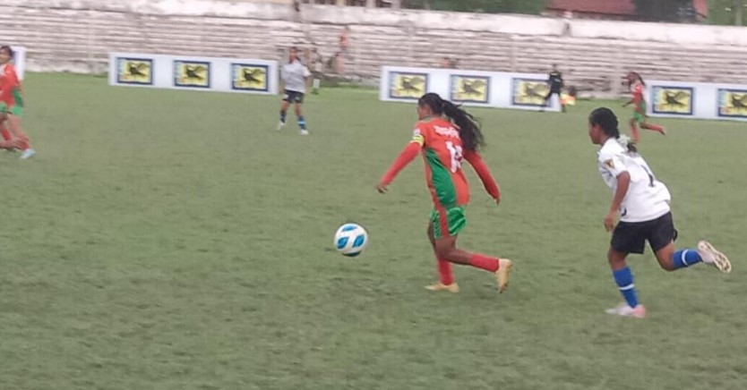 রাজশাহীত জেএফএ বালিকা ফুটবলের  ফাইনালে রংপুর ও ঠাকুরগাঁও