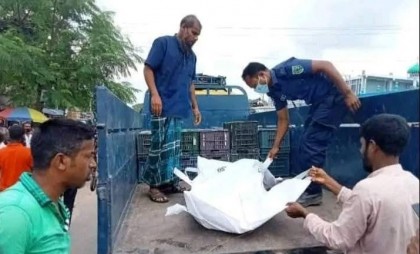 শাজাহানপুরে বাসচাপায় ভিক্ষুক বৃদ্ধার মর্মান্তিক মৃত্যু