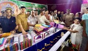 দুর্গাপূজায় বগুড়া চেলোপাড়ায় তারেক
রহমান প্রদত্ত পূজার সামগ্রী ও বস্ত্র বিতরণ