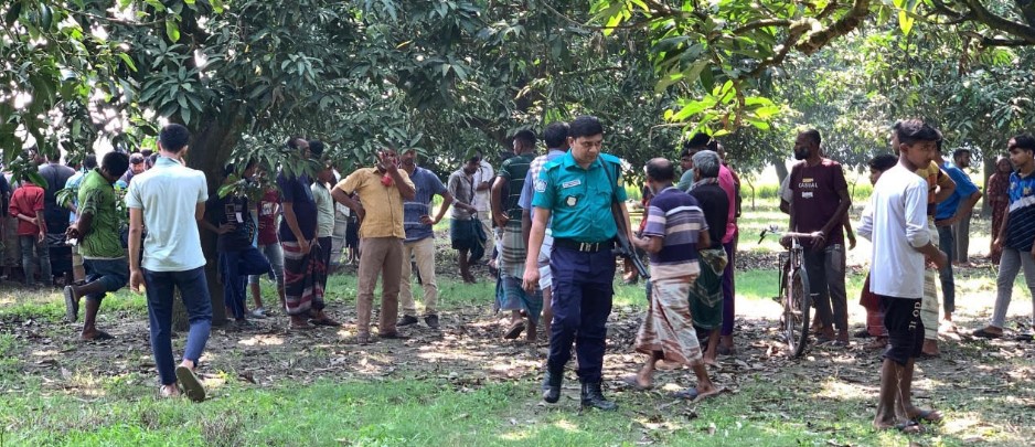 রাজশাহীতে ধানক্ষেত থেকে নারীর লাশ উদ্ধার