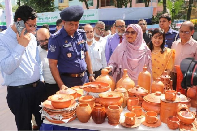 ‎বগুড়ায় প্লাস্টিক বিকল্প পণ্যের প্রদর্শনী মেলা অনুষ্ঠিত