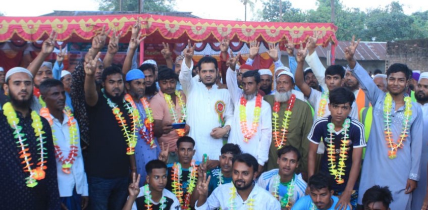 নন্দীগ্রামে বিএনপি ছেড়ে অর্ধশতাধিক নেতাকর্মীর জামায়াতে ইসলামীতে যোগদান