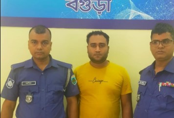 বগুড়ার শাজাহানপুরে ইউনিয়ন সেচ্ছাসেবকলীগ সভাপতি গ্রেফতার
