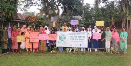 “ঘরের মধ্যে একটি গাছ, সবুজ হোক পরিবার” — সাঘাটায় যুবনেতৃত্বাধীন পরিবেশবান্ধব এডভোকেসি ক্যাম্পেইন অনুষ্ঠিত