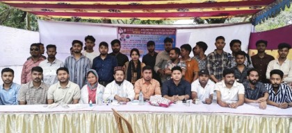 বগুড়ায় আ.হক কলেজে ছাত্রদলের উদ্যোগে শিক্ষার্থীদের মেডিকেল চেকআপ অনুষ্ঠিত