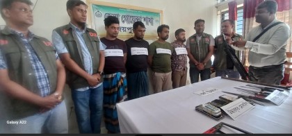 জয়পুরহাটে আন্তঃজেলা ডাকাত দলের ৪ সদস্য  গ্রেপ্তার