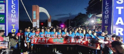 সাত শতাধিক দৌড়বিদের অংশগ্রহণে রায়পুরা ম্যারাথন