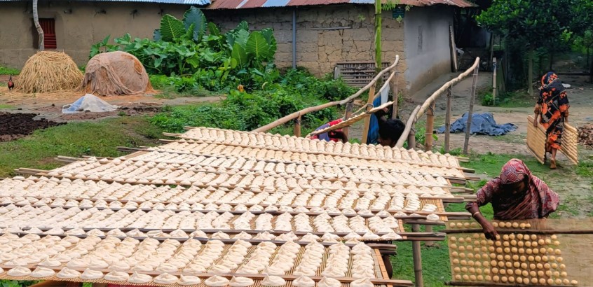 কুমড়া বড়ি বানিয়ে ঘুরছে নন্দীগ্রামে নারীদের উন্নয়নের চাকা