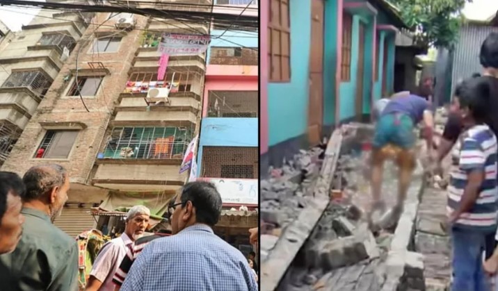 রিখটার স্কেলে ৫.৭ মাত্রার ভূমিকম্পে কাঁপলো দেশ: ঢাকা-নারায়ণগঞ্জ-নরসিংদীতে ৬ জনের মৃত্যু, শতাধিক আহত