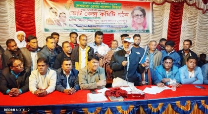 বগুড়া-৭: উন্নয়ন ও শান্তির প্রতীক ধানের শীষে ভোট চাইছেন সাবেক এমপি লালু