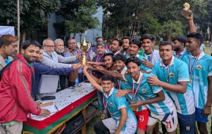 বগুড়ায় প্রথমবারের মতো আন্তঃ রোভার ইউনিট ফুটবল টুর্নামেন্টের ফাইনাল অনুষ্ঠিত