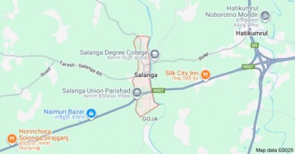 সলঙ্গায় সাংবাদিক পরিবারের বসতবাড়ী দখলের চেষ্টা, থানায় অভিযোগ