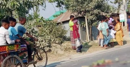 বগুড়ার ধুনটে ট্রাকের ধাক্কায় মা-মেয়ের মৃত্যু