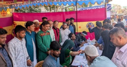 মহান বিজয় দিবসে ভয়েস অব জুলাই বগুড়ার শ্রদ্ধা নিবেদন ও ফ্রি মেডিকেল ক্যাম্প