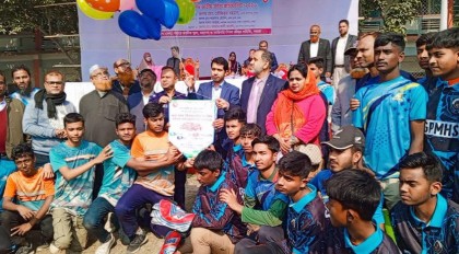 বগুড়া জেলা পর্যায়ে ৫৪তম শীতকালীন জাতীয় ক্রীড়া প্রতিযোগিতার উদ্বোধন 