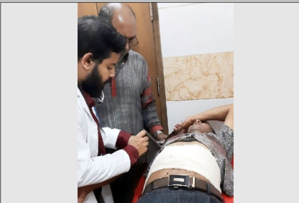 বগুড়ায় বিএনপি নেতাকে ছুরিকাঘাত