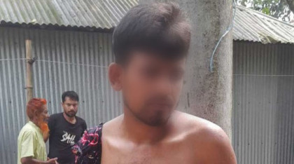 বগুড়ার গাবতলীতে শ্লীলতাহানির চেষ্টার অভিযোগে ব্যক্তিকে খুঁটিতে বেঁধে নির্যাতন