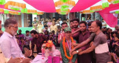 দেশসেরা ক্ষুদে দৌড়বিদ রিফাতকে উল্লাপাড়াবাসীর সংবর্ধনা