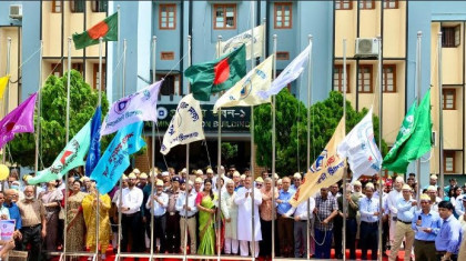 বর্ণিল আয়োজনে রাজশাহী বিশ্ববিদ্যালয়ের ৭৩তম প্রতিষ্ঠাবার্ষিকী উদযাপন