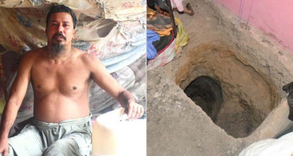 জয়পুরহাটে পাষণ্ড ছেলের কাণ্ড: পঙ্গু বাবাকে জ্যান্ত কবর দিতে ঘরেই খোঁড়া হলো গর্ত