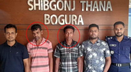 শিবগঞ্জে চালকল মালিক হত্যা ও ট্রান্সফরমার লুট: চার দিন পর গ্রেপ্তার ২