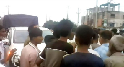 সরকারি গাড়িতে চা-পার্টিতে যাওয়ার পথে দুর্ঘটনা, এসিল্যান্ডসহ কয়েকজনকে গণপিটুনির অভিযোগ