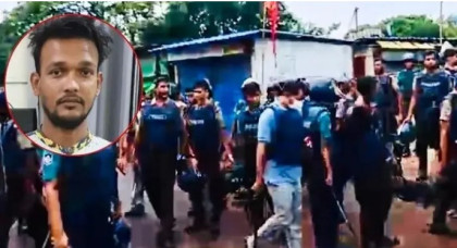 শীর্ষ সন্ত্রাসী বগাকে ধরতে গিয়ে ৬ পুলিশ সদস্য আহত