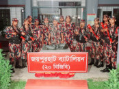 জয়পুরহাটে নদী থেকে ৮৫ কেজি ওজনের বিষ্ণুমূর্তির খণ্ডিত অংশ উদ্ধার